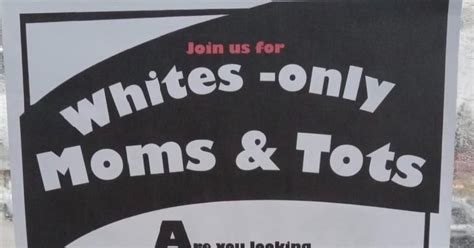 B.C. cities condemn posters found touting ‘whites only’ kids’ playtime